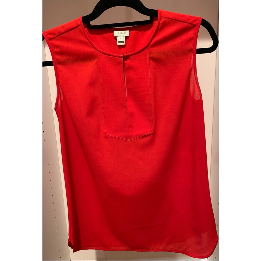 JCrew Red Tank